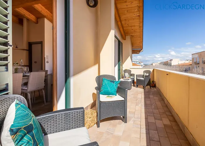 Alida Penthouse In Centre With Terrace Wifi A/c Alghero